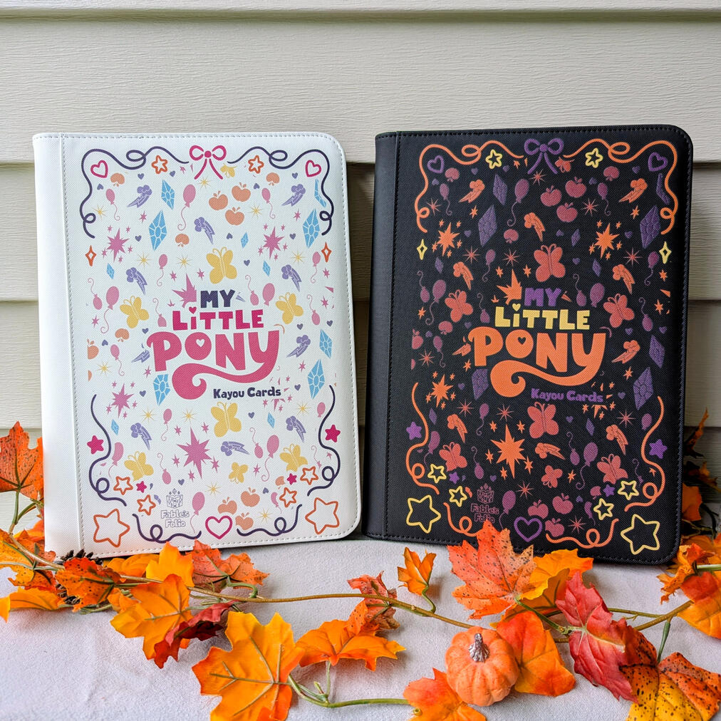 my little pony card binders mane 6 nightmare night for kayou card game my little pony card binders mane 6 nightmare night for kayou card game